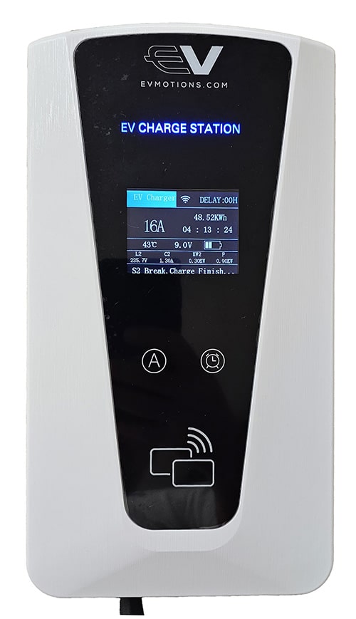 1-EVMOTIONS Delta Smart Wallbox Typ 2 7.4kw Wi-Fi Laddstation