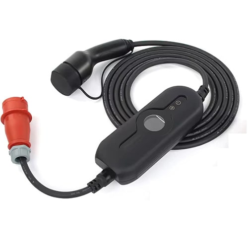 4-EVMOTIONS Epsilon EVSE Typ 2 (3x16A) Laddkabel med kontrollbox