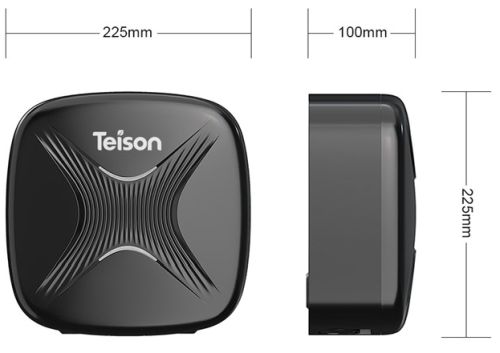 4-TEISON Smart Wallbox Typ 2 11kw Wi-Fi Laddstation