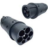 EVMOTIONS Gamma Typ 2 - Typ 1 32A adapter Tillbehör